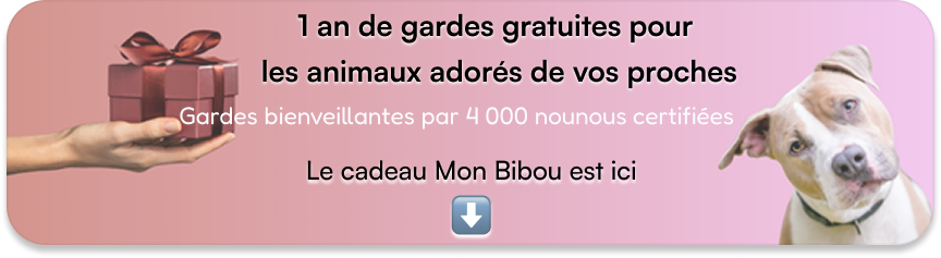 offrir 1 an de gardes gratuites pour les animaux de vos proches