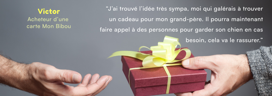 témognage acheteur cadeau mon bibou