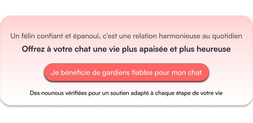 Offrez à votre chat une vie plus apaisée et plus heureuse